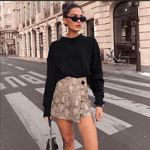 zara snakeskin mini skirt Off 58 